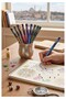 Green Glitter Ballpoint Pen 2 Pieces Pensan Jely Glitter Pilot Pen Ergonomic Grip Soft Writing Black - 5