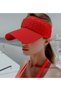 Summer Knitted Textured Women's Visor Hat - Sports Style