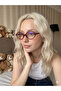 Turnasi Burgundy Blue Light Computer Blue Light Protective Glasses