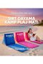 Kamptek Outdoor Inflatable Beach Camping Mat with Back Support - Portable Foldable Comfortable Sea Mattress - 5