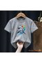 Smiling Whale Printed 100% Cotton Crew Neck Kids Unisex T-Shirt 5 6 -7 8-9 10 -11 12 Years Old