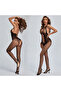 Women’s Body Stocking Lingerie – Seamless Fishnet Mesh Bodystocking Teddy Bodysuit - 8