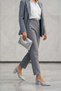 Audra Fi̇le Women's Evening Dress Shoes with Sim Stone Details Silver