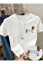 Unisex Dachshund Sausage Dog Printed Oversize Crew Neck T-Shirt