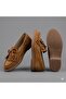 (سيلانلار) حذاء راحة نسائي يومي مزين بالخرز والشراشيب من الأمام TABA SUEDE - 4