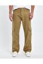 Premium Quality Straight-Leg Linen Seasonal Trousers with Cargo Pockets - 4