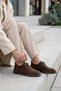 Avril Sole Wrap-Around Lace-Up Women's Shoes Brown