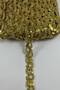 Gold Veroia Sequin Decorative Ribbon – Handcrafted Decoration 5 Meters Special Series - 2