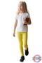 Yellow Children's Tights - Soft, Flexible, Comfortable Cotton Anti-Sweat Girls' Tights