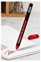 Glitter Ballpoint Pen 7 Colors Pensan Jely Glitter Pilot Pen Ergonomic Grip Soft Writing Black Notebook - 4