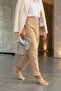 Nelli̇e Original Kri̇stebell Imported Special Series Stone-Detail Women's Heelled Slippers Beige - 3