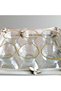 6 Piece Colored Glass Mini Bowl Set, Turkish Delight Bowl, Jam Bowl, Cookie Bowl, Sugar Bowl, Sauce Bowl - 2