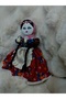 Handmade Anatolian Cloth Doll - with a Tiny Baby in Her Lap - in Traditional Clothing Huzm - 3