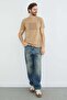 Embossed Printed Crew Neck T-Shirt - 6