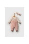 Sensitive Muslin Shirted Baby Girl Salopet Set - 5