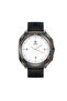 -Smartwatch Dom 7-Metal Frame with Black Strap - 3