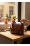 Lyra Women's Bag Daily Stylish Hand and Shoulder Bag Brown Leather Look Women's Bag - 3