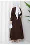 Women's Two-Piece Set with Skirt, Shirt, and Pocket Detail - 6
