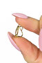 Steel Zircon Stone Clip Earrings Heart or Hello Kitty No Ear Hole Required - 3
