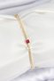 Stylish Brass Zircon Stone Square Model Gold Color Women's Bracelet Teachers Mothers Valentine's Day Gift