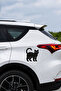 Cat Figured Car Sticker – Car Decoration Sticker - Cute Cat Sticker 14X15Cm - 3