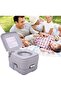 Portable Folding Toilet for Camping Travel Car Emergency Compact Outdoor Toilet - 2