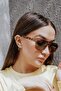 Tf Leopard Frame Khaki Glass Sunglasses - 2