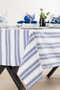 Striped Cotton Tablecloth