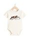 Ataturk Signed Printed Baby Bodysuit – 100% Cotton, Snap Fasteners on the Shoulder, Unisex, Short Sleeve Bodysuit