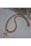 Handmade Crystal Sea Star Figured Short Women's Necklace - 2
