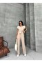 Women's Short Sleeve Shirt and Pants Set - 3