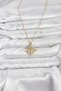 Stylish 316L Steel Chain Gold Color Infinity Model Zircon Stone Women's Necklace Teachers Mothers Beloved - 2