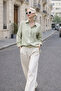 Women's Mint Green Oversize Modal Fabric Comfortable Fit Summer Shirt - 2