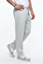 Men's 3-Pack Baggy Cut Elastic Waist Wide Leg Pique Fabric Comfortable Fit Pants - 6