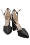 Black Skin Women's 8 cm Heeled Shoes - 5