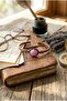 Pink Agate Natural Stone Copper Women's Bracelet for Libra, Taurus and Pisces Signs - 3