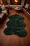 Rabbit Fur Non-Slip Washable Rug - 2