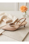 Genuine Leather Strap Evening Dress Women's Shoes - 3