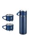 Vacuum Bottle + 2pc Mug Assorted