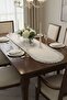 Washable Wicker Runner 33X100 cm - Oval Jute Look Knitted Tablecloth - Bohemian & Scandinavian - 5