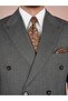Premium Men's Double-Breasted Suit Slim Fit Italian Style with Punto Stitching - Jacket Pants - 3