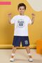 Boy's Multi-Colored Printed Opportunity Product Shorts Set