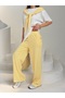 Shawl Collar Garnished Modal Fabric Women's Tracksuit Set - 4