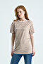 Striped Crew Neck T-Shirt - 3
