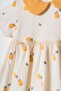 Pear Patterned, Summer Baby Girl Dress - 2