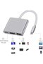 MacBook Pro 16 Inch M5 Max Chip 2026 4K Type-C to 3-Port HDMI - Usb-Type-C Converter - 3