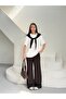 Shawl Collar Garnished Modal Fabric Women's Tracksuit Set - 2