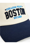 Embroidered Cotton Color Contrast Cap Hat - 6