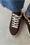 Women's Sports Shoes Aci Brown Suede - 4