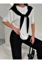 Shawl Collar Garnished Modal Fabric Women's Tracksuit Set - 2
